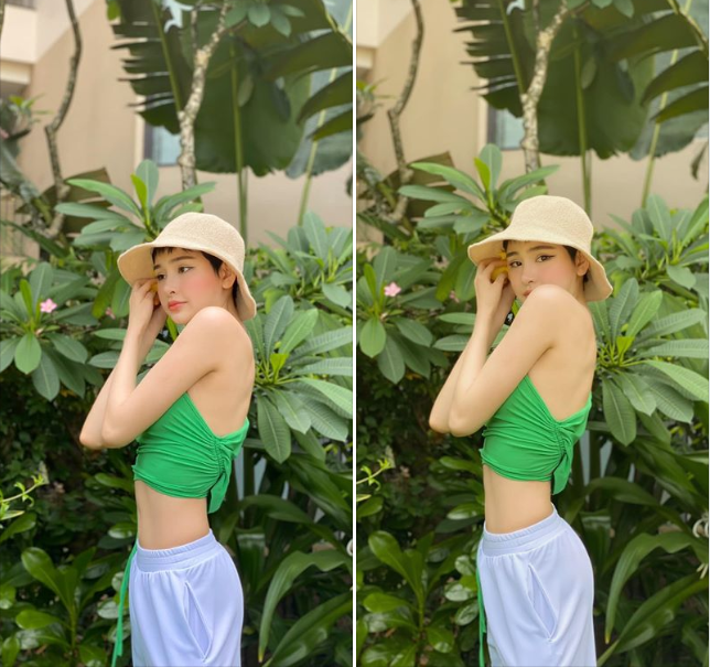 Ngọc Trinh 'thả rông' táo bạo ảnh 6