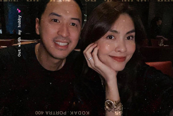 Tăng Thanh Hà hiếm hoi chia sẻ khoảnh khắc hạnh phúc bên ông xã Louis Nguyễn ảnh 1