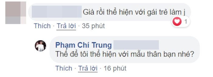 NSƯT Chí Trung đáp trả anti-fan khi bị chê: 'Già rồi còn thể hiện' ảnh 2