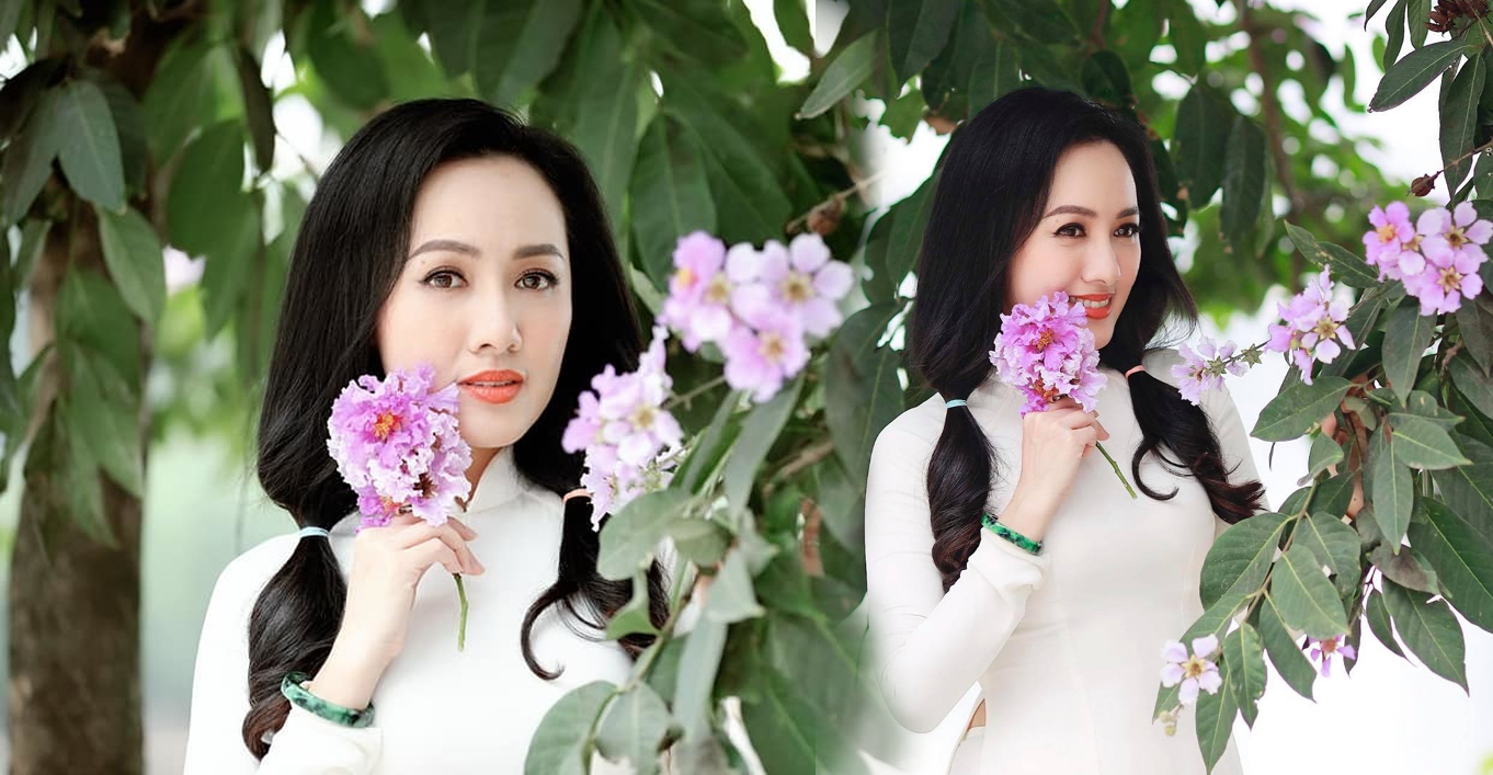 Ngỡ ngàng trước nhan sắc không tuổi của BTV Hoài Anh VTV ảnh 2