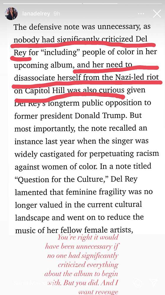 Lana Del Rey “bắt chước” Taylor Swift phát hành 2 album chỉ trong chưa đầy nửa năm? ảnh 3