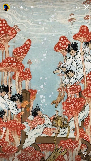 Halsey chia sẻ story không lâu sau khi cô công bố "tin vui" NÓNG: Halsey báo tin vui, chuẩn bị đón “thiên thần nhỏ” đầu lòng. Ai là cha em bé? ảnh 2