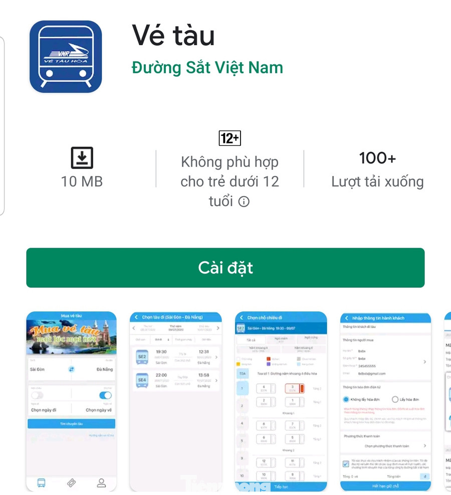 Hết thời độc quyền, đường sắt mở bán vé tàu qua ứng dụng di động ảnh 1