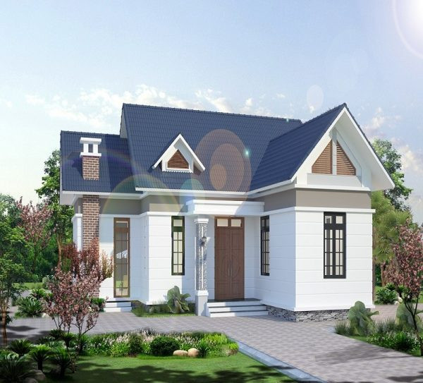 Những mẫu nhà nông thôn năm 2020, nhìn là muốn xây ngay ảnh 1