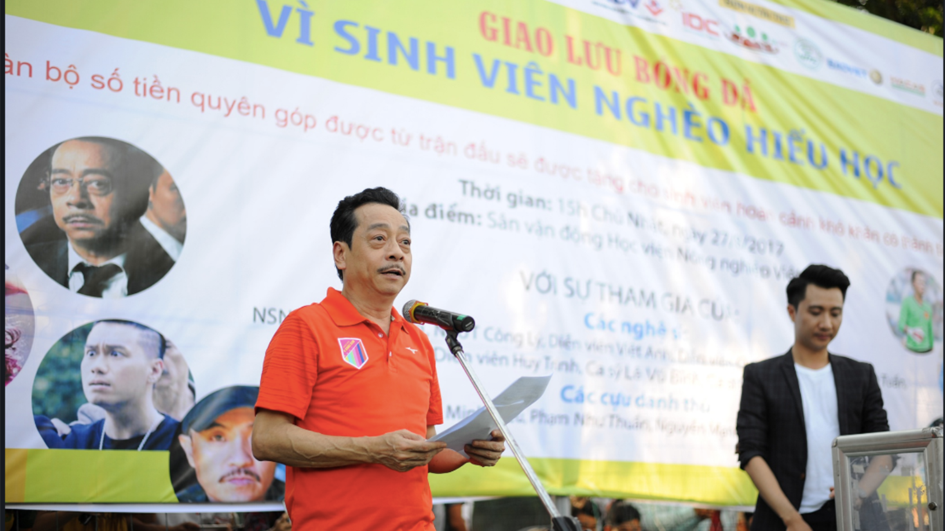 NSND Hoàng Dũng luôn hết mình vì sinh viên ảnh 4