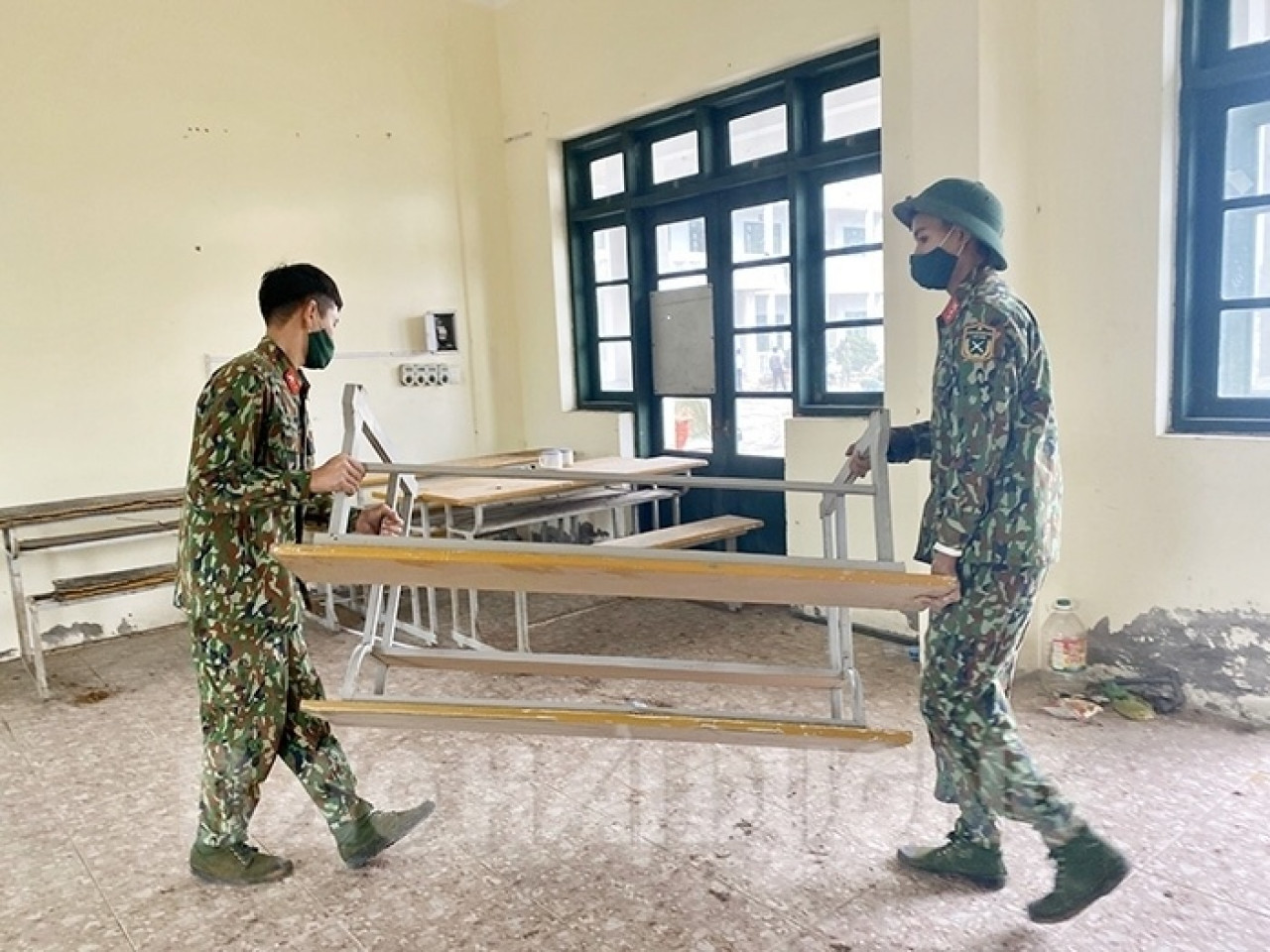 Đại học Sao Đỏ, Chí Linh, Hải Dương tiếp tục chung tay chống COVID-19 ảnh 3