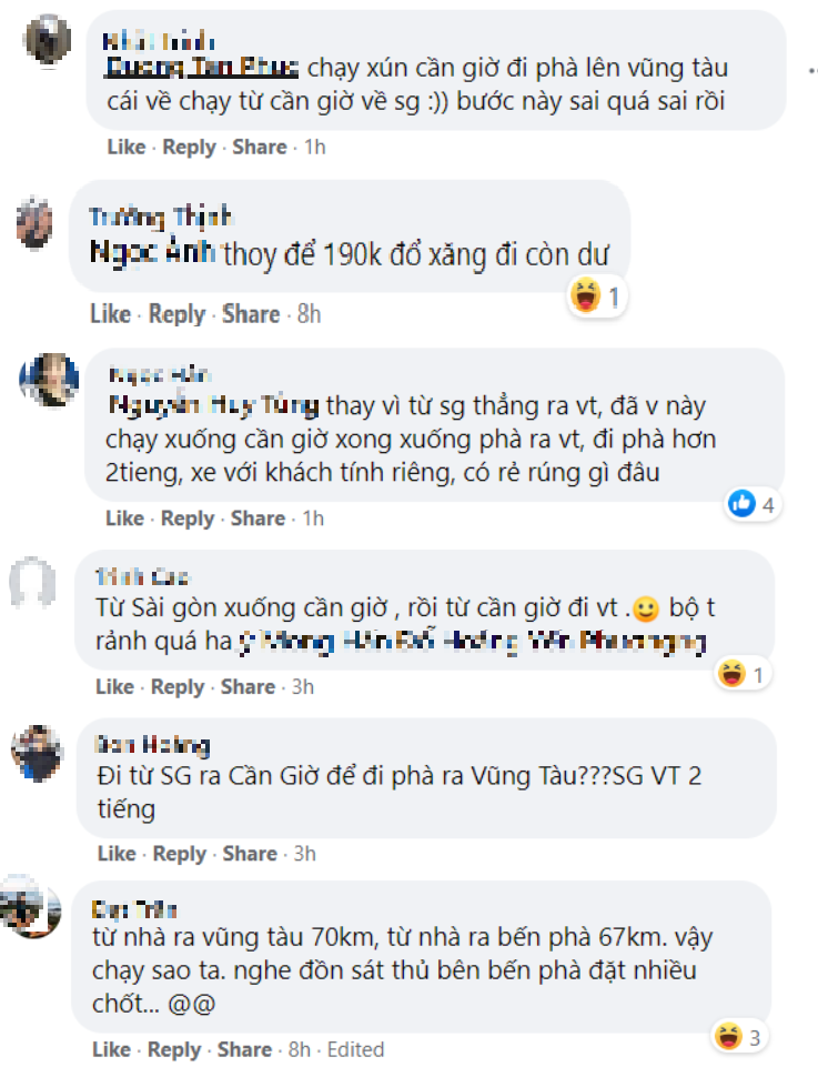 Đọc comment của cộng đồng mạng mới biết việc đi phà tưởng tiết kiệm mà có cái gì đó hơi... sai sai Đi từ TP.HCM đến Vũng Tàu chỉ còn 30 phút nhưng teen Sài Gòn cần chú ý kĩ điều này ảnh 4