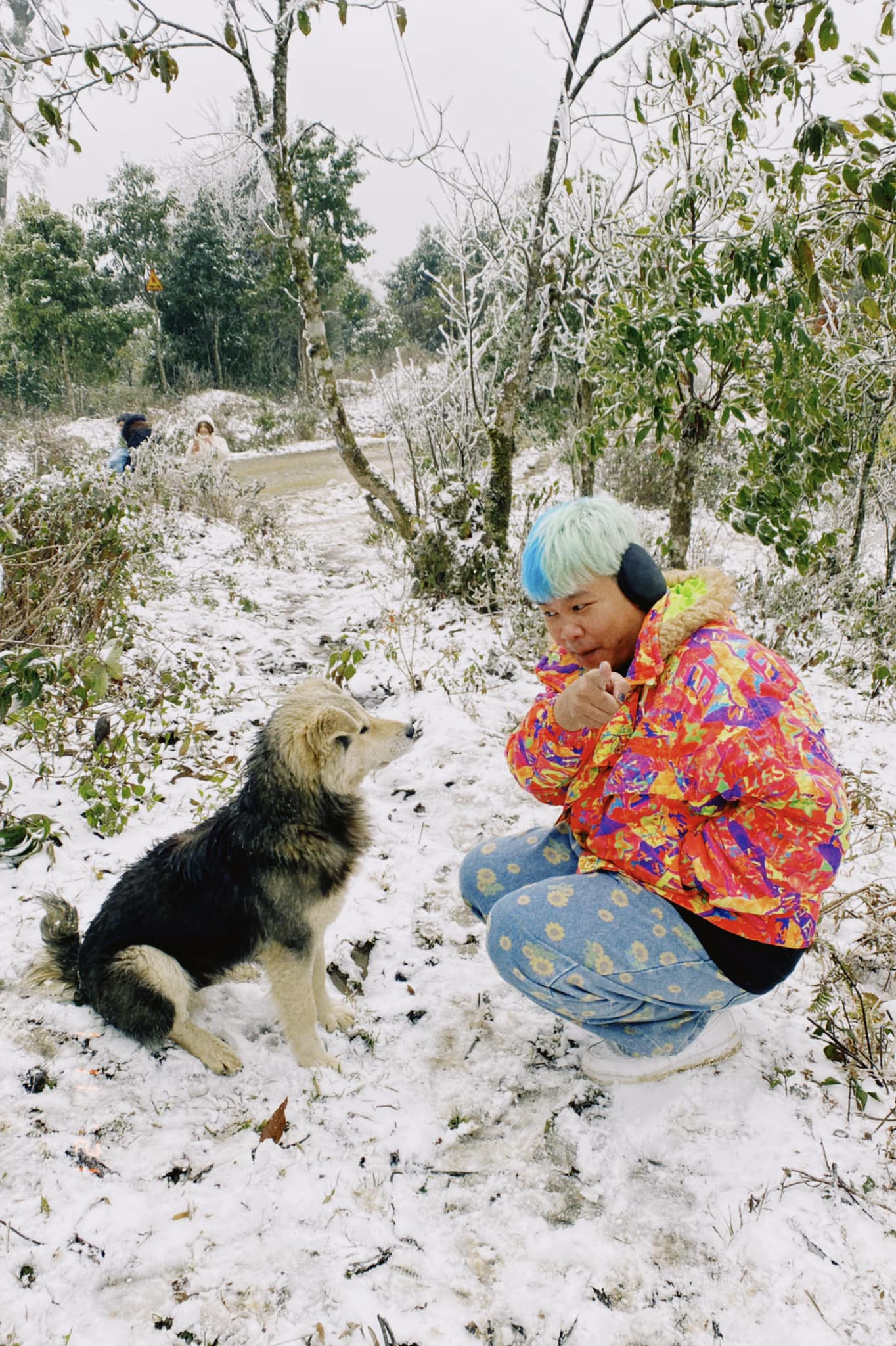 Y Tý, Sa Pa những ngày tuyết mùa Đông: Đẹp như lạc vào thế giới cổ tích của Frozen ảnh 4