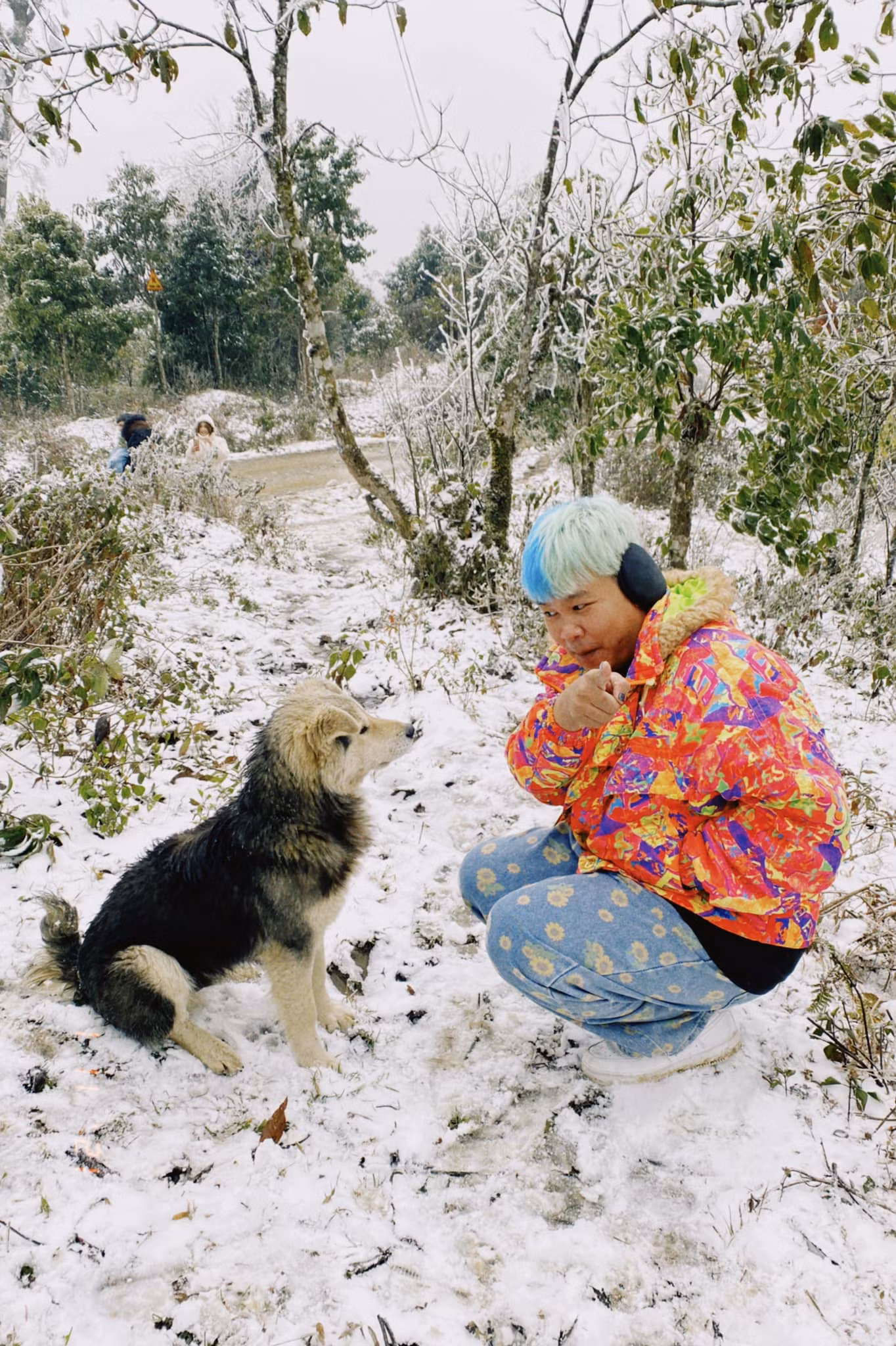 Y Tý, Sa Pa những ngày tuyết mùa Đông: Đẹp như lạc vào thế giới cổ tích của Frozen ảnh 4