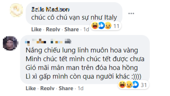 Đã làm thơ còn chứa cả một bầu trời lầy lội thế này Tuyển tập lời chúc Tết từ hội thích “troll“: Linh nghiệm hay không thì chưa biết, nhưng “mặn” có thừa! ảnh 6