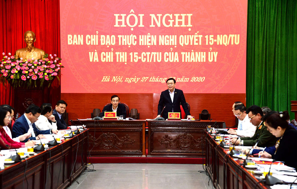 Bí thư Hà Nội Vương Đình Huệ: Quan tâm đơn thư liên quan nhân sự đại hội ảnh 1