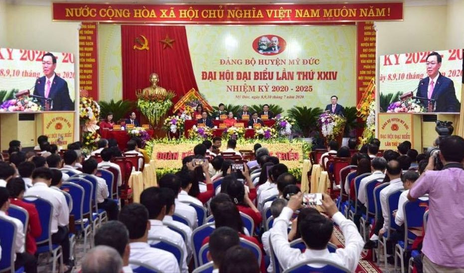 Đại hội Đảng bộ huyện Mỹ Đức nói gì về vụ Đồng Tâm? ảnh 1