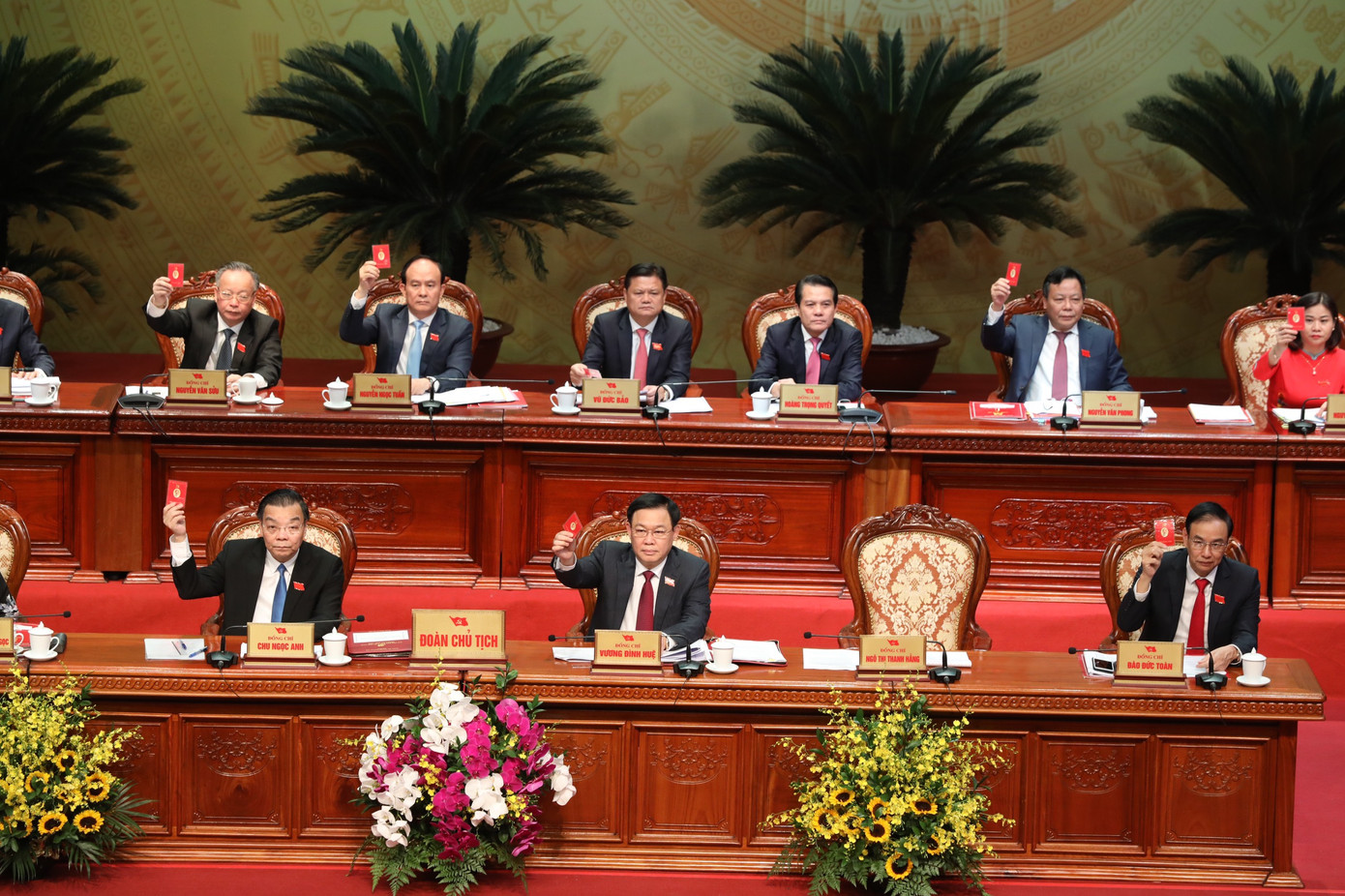 Bầu Ban chấp hành Đảng bộ thành phố Hà Nội khóa XVII ảnh 1