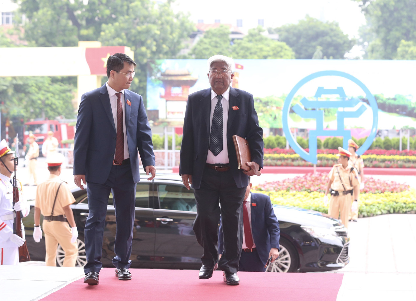 Tổng Bí thư, Chủ tịch nước dự phiên khai mạc Đại hội Đảng bộ TP Hà Nội ảnh 13