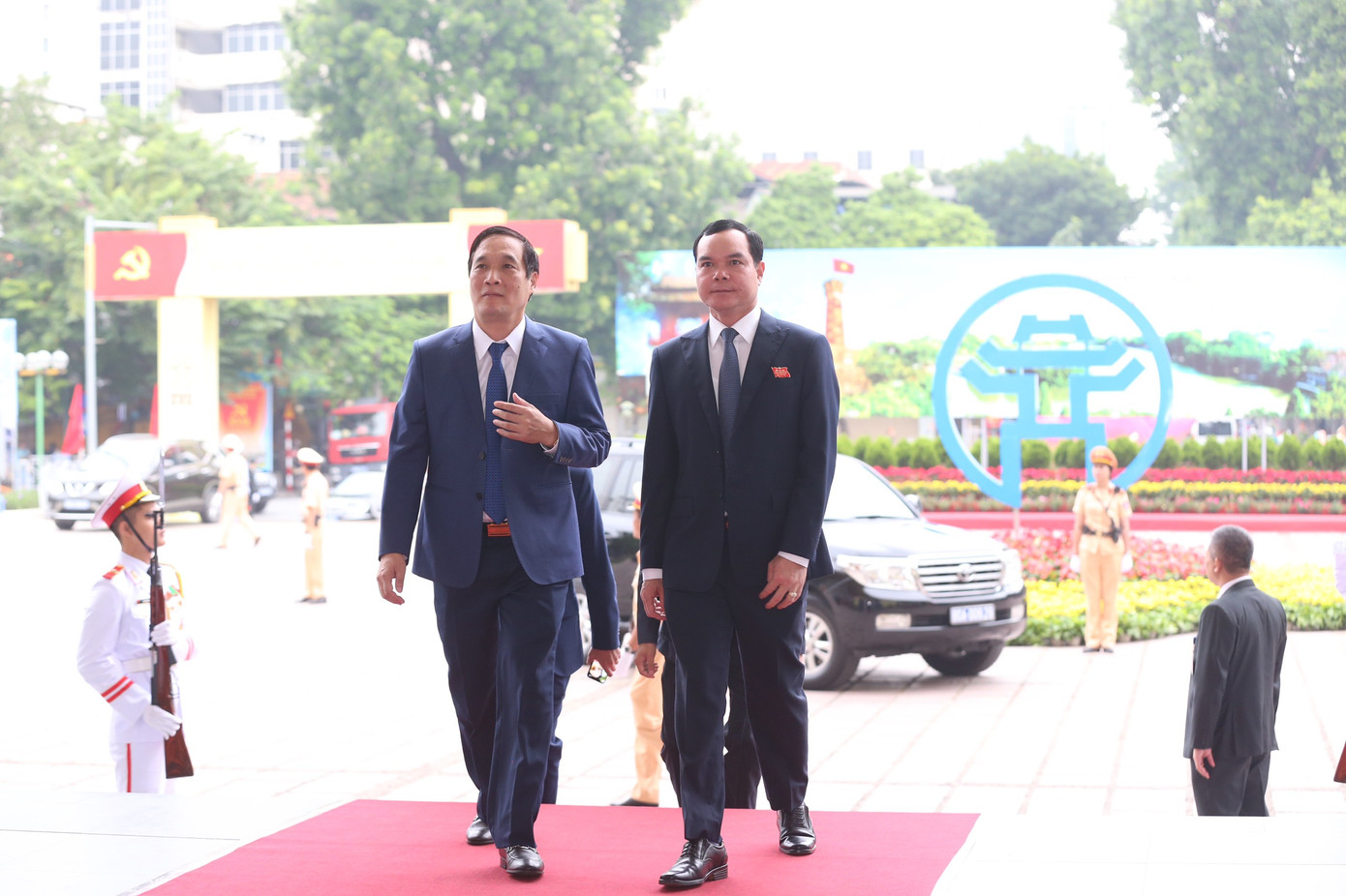 Tổng Bí thư, Chủ tịch nước dự phiên khai mạc Đại hội Đảng bộ TP Hà Nội ảnh 23