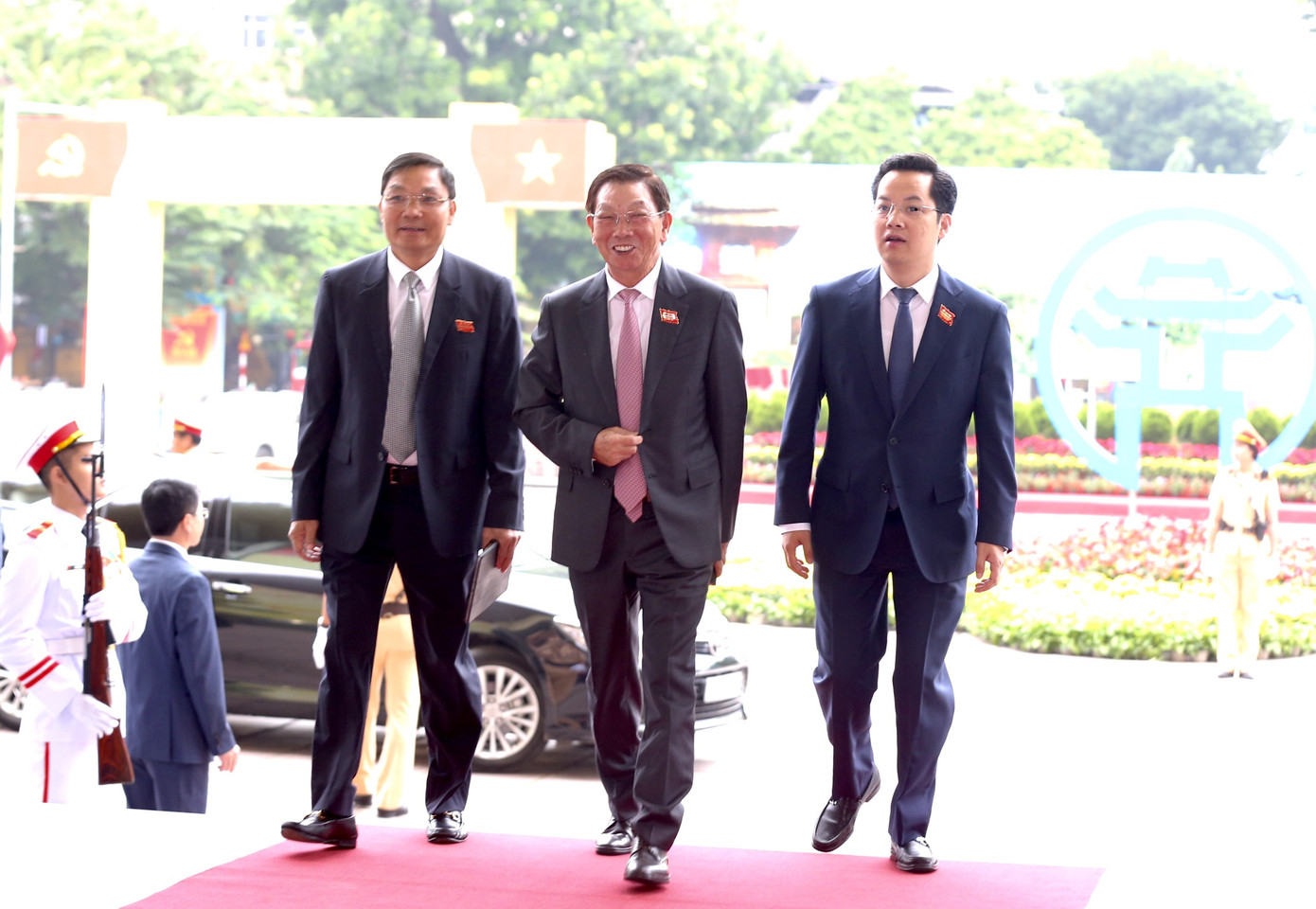 Tổng Bí thư, Chủ tịch nước dự phiên khai mạc Đại hội Đảng bộ TP Hà Nội ảnh 27