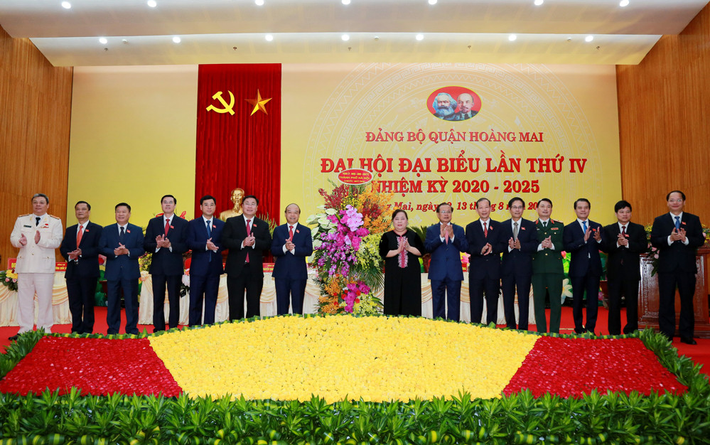 Ông Nguyễn Quang Hiếu làm Bí thư Quận ủy Hoàng Mai ảnh 1