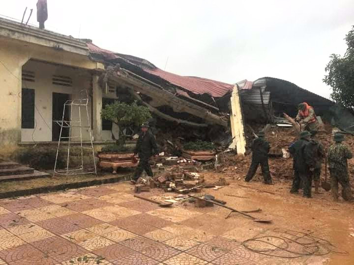 Kinh hãi hiện trường vụ sạt lở đất khiến 22 cán bộ, chiến sĩ ở Quảng Trị mất tích ảnh 5