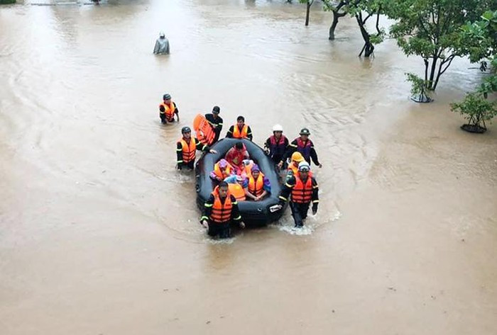 Mưa lũ tại Quảng Trị làm ngập lụt nặng 82 xã, phường và thị trấn, 2 người thương vong ảnh 3