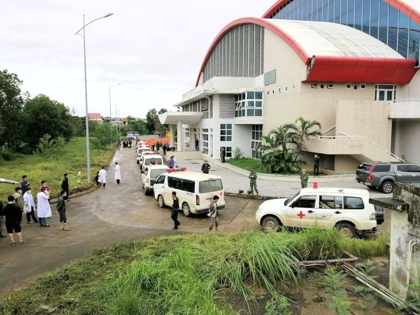 Di chuyển thi thể cán bộ, chiến sĩ Đoàn 337 về thành phố Đông Hà ảnh 1