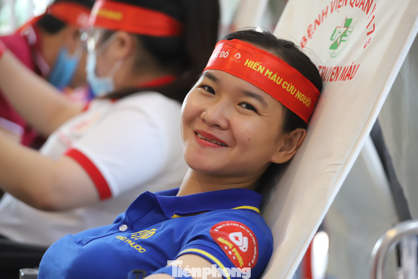 Những nụ cười tỏa nắng ngày hiến máu Chủ nhật Đỏ 2020 tại Bình Dương ảnh 4