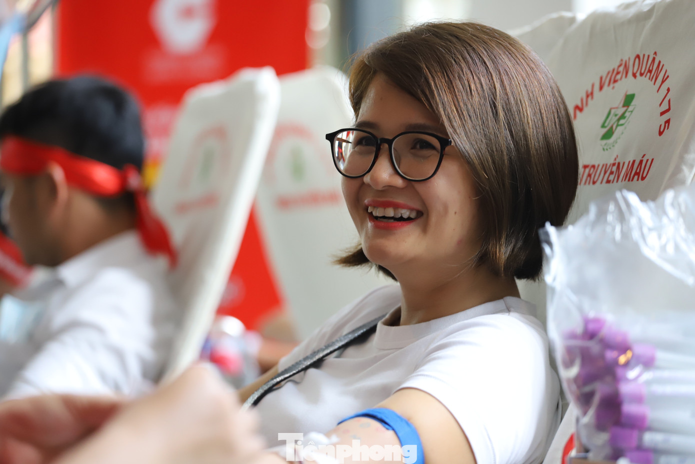 Những nụ cười tỏa nắng ngày hiến máu Chủ nhật Đỏ 2020 tại Bình Dương ảnh 8