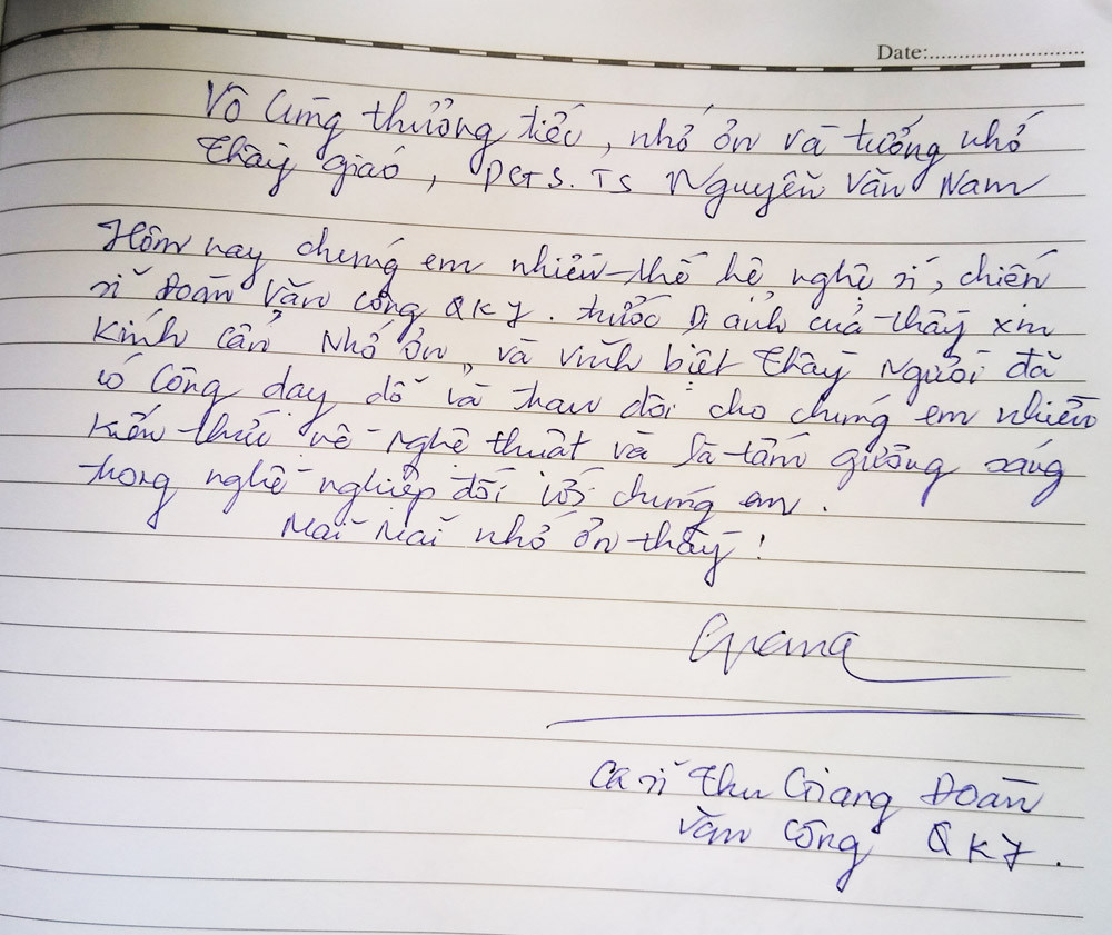 Nhiều nghệ sĩ tới viếng cây đại thụ âm nhạc Việt Nam Nguyễn Văn Nam ảnh 7