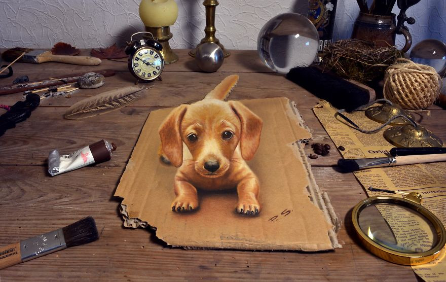 Không thể tin với loạt tranh 3D sống động như thật ảnh 1