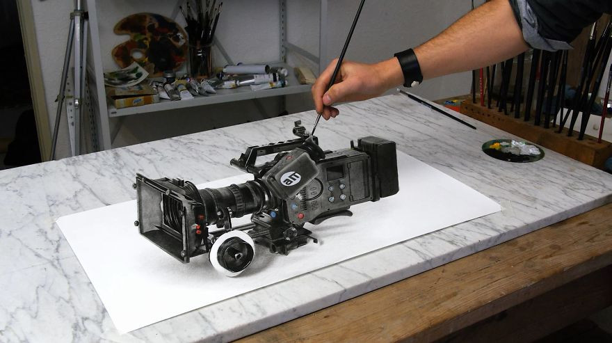 Không thể tin với loạt tranh 3D sống động như thật ảnh 9