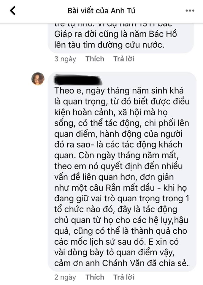 Tranh cãi về việc học Lịch sử: Học sinh cần phải thuộc cả năm sinh, năm mất của nhân vật? ảnh 3