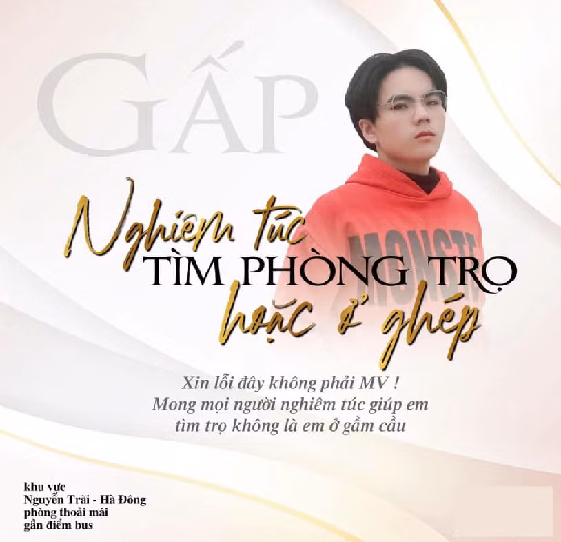 Cộng đồng mạng cười ngất với những tin tìm phòng trọ thiết kế “xịn” như poster phim ảnh 7