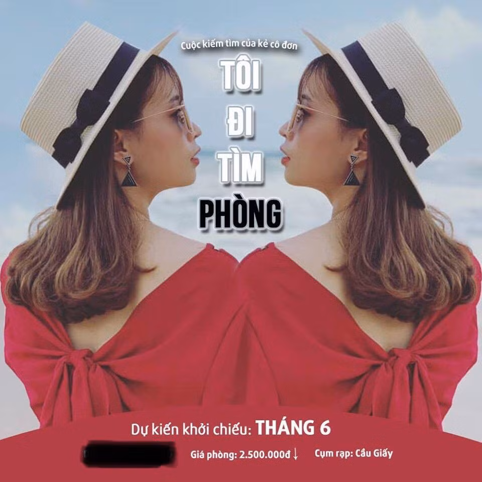 Cộng đồng mạng cười ngất với những tin tìm phòng trọ thiết kế “xịn” như poster phim ảnh 3