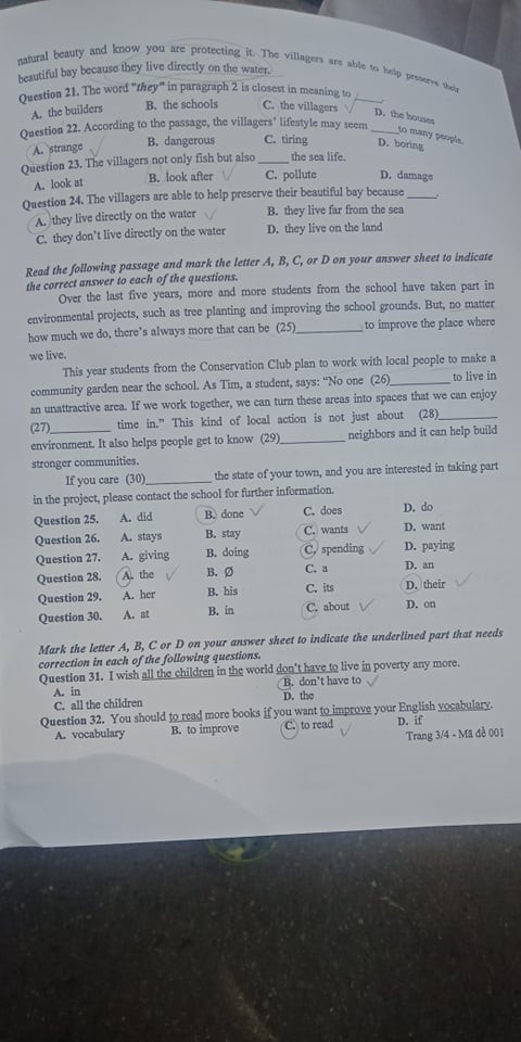 Vì sao đề thi Tiếng Anh được đánh giá dễ thở mà học sinh Hà Nội lại lo lắng? ảnh 3