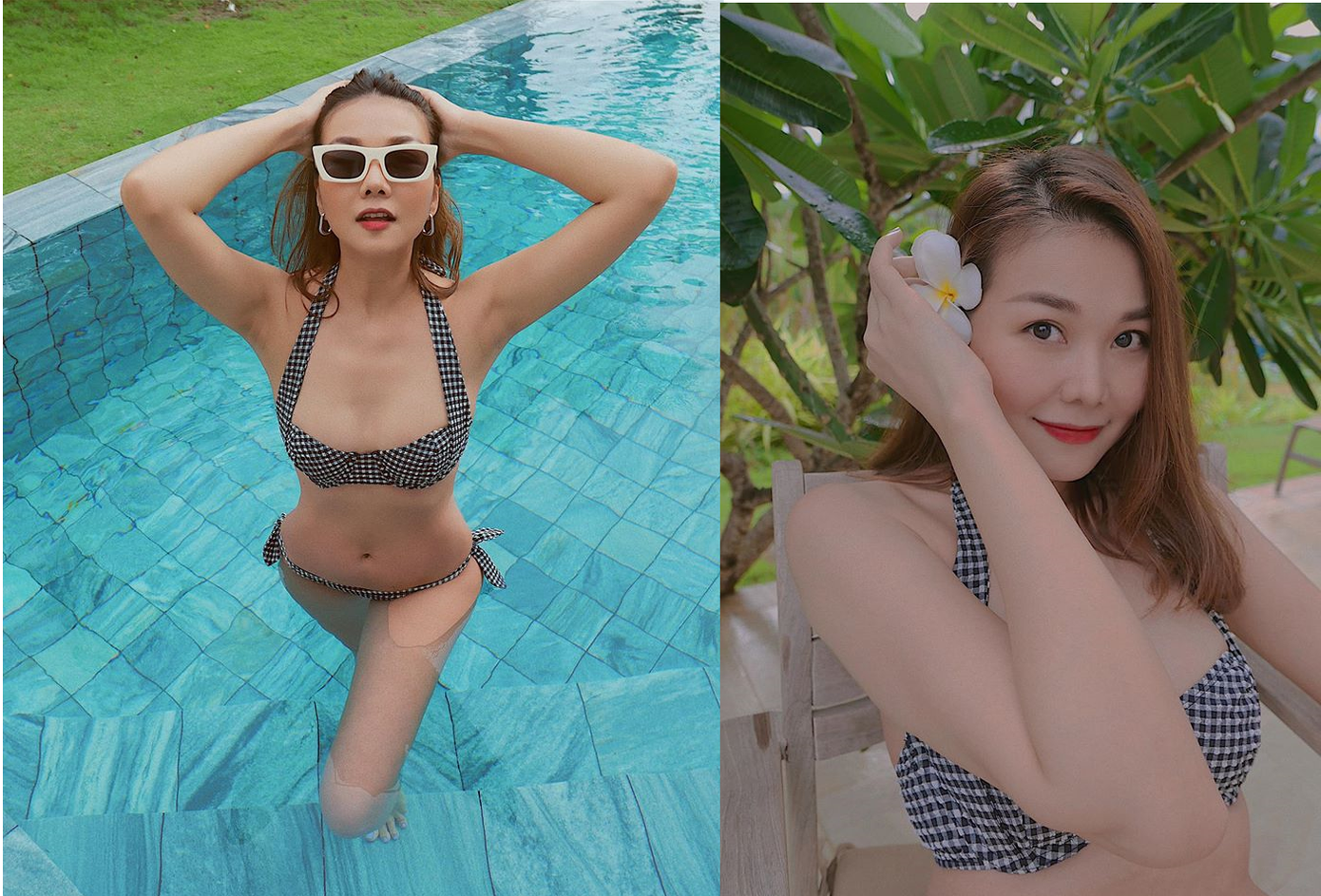 Ninh Dương Lan Ngọc diện áo bó sát khoét sâu kết hợp 'quần tụt' phanh khuy gây sốt ảnh 3