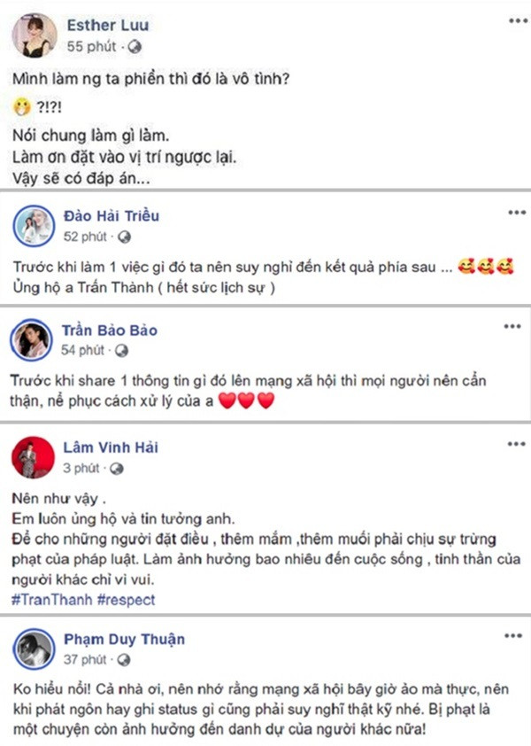 Sao Việt chia sẻ quan điểm về cách hành xử của Trấn Thành khi bị vu khống 'bay lắc' ảnh 2