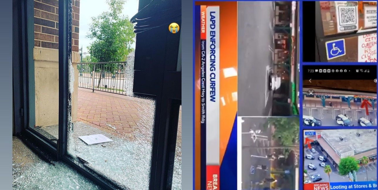 Nhiều cơ sở kinh doanh của sao Việt tại Mỹ bị người biểu tình đập phá ảnh 1