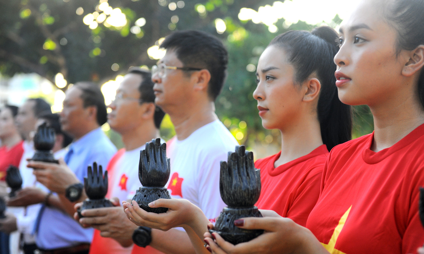 Dâng hương tượng đài đội Hoàng Sa kiêm quản Bắc Hải ảnh 5