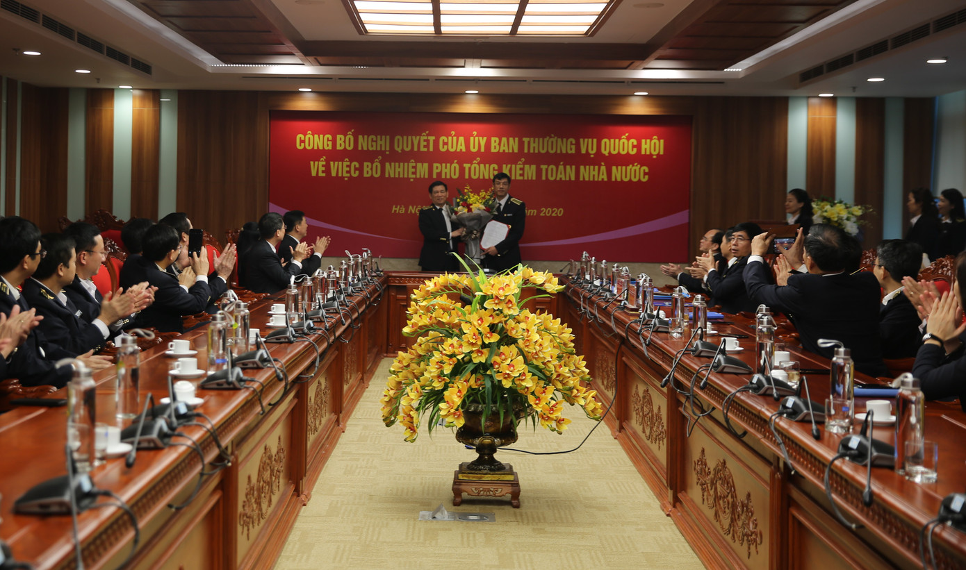 Bổ nhiệm nhân sự Phó Tổng Kiểm toán nhà nước ảnh 1