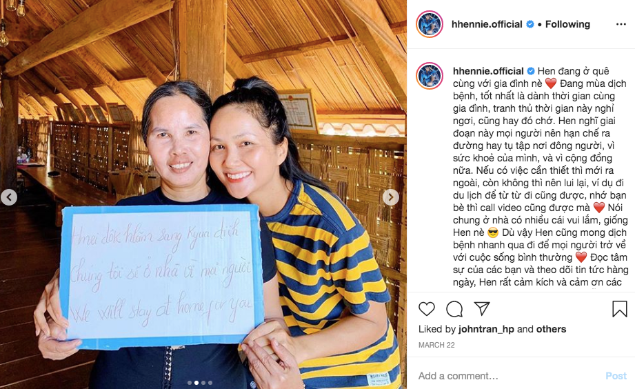 Sống tích cực mùa dịch: H'Hen Niê và thử thách '5 ngày mạnh mẽ hơn' ảnh 4