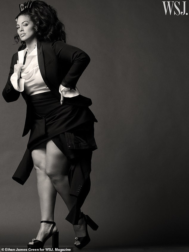 Người mẫu béo Ashley Graham tự tin với đường cong ngoại cỡ ảnh 5