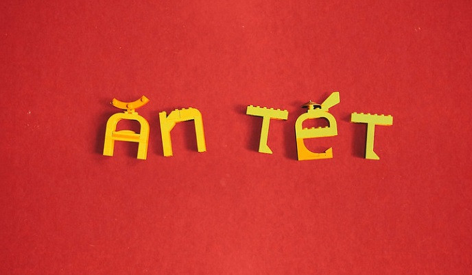 Chàng trai 9x ở TPHCM làm mâm cỗ Tết bằng Lego sống động như thật ảnh 3