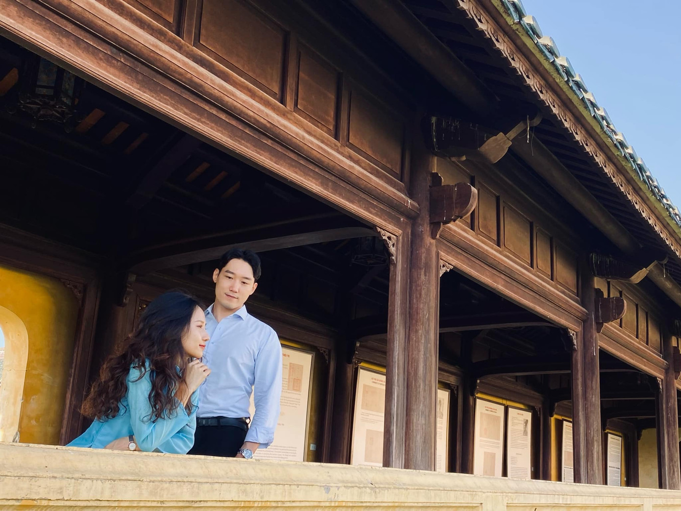 Cô gái Việt dẫn bạn trai Hàn ngắm cảnh đẹp nao lòng ở Huế ảnh 8