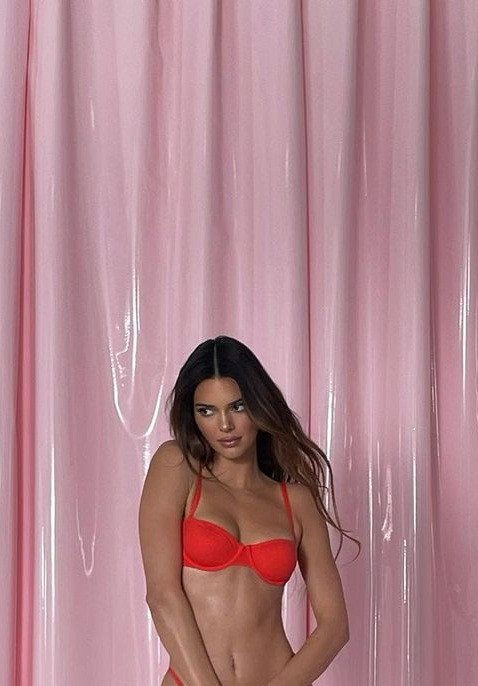 Chị em nhà Kim Kardashian gây 'bão' với nội y Valentine ảnh 6