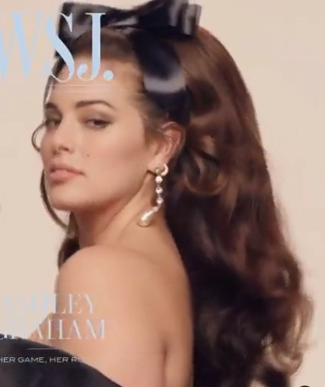 Người mẫu béo Ashley Graham tự tin với đường cong ngoại cỡ ảnh 2