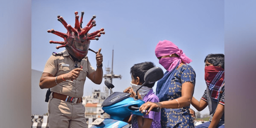 “Gương mặt thương hiệu” Cô Vy gọi tên cảnh sát Ấn Độ: Ra đường là virus bắt đó nha! ảnh 5