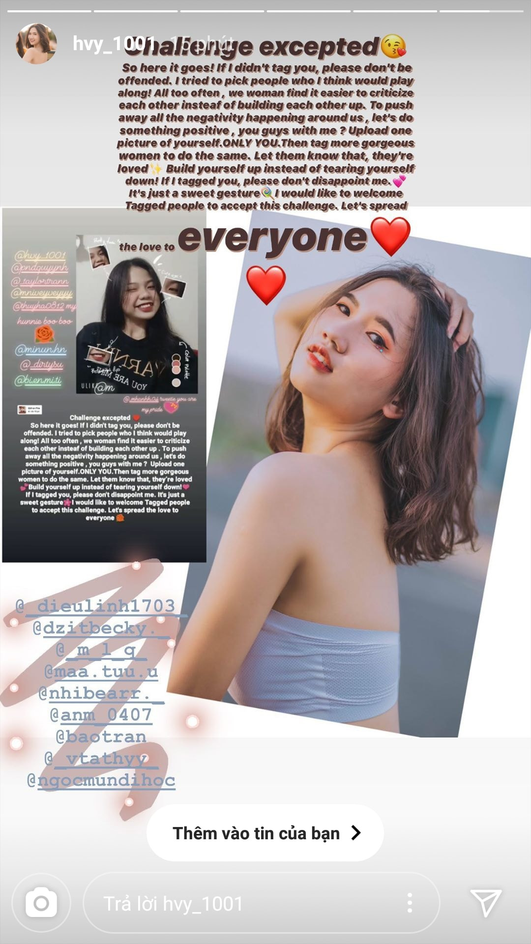 “Hot” trên Instagram: Trào lưu “yêu thương bản thân” xóa tan định kiến “phụ nữ hay đố kị“ ảnh 1