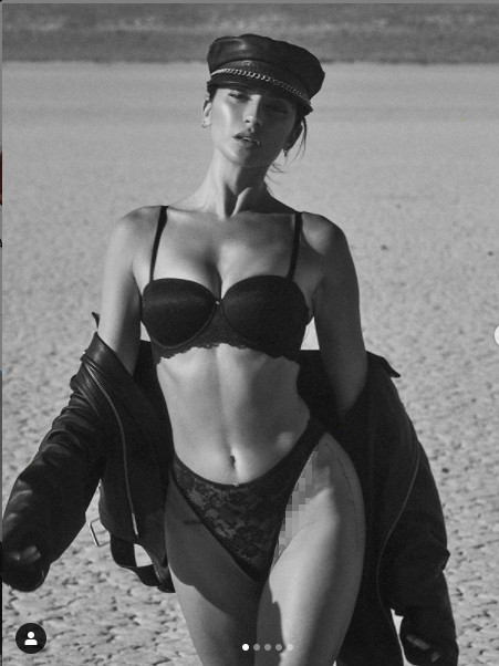 'Mỹ nhân nóng bỏng nhất Canada' diện nội y của Rihanna khoe dáng tuyệt mỹ ảnh 1