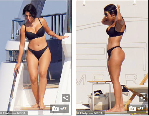 Bạn gái thả dáng 'bốc lửa' bên Cristiano Ronald trên du thuyền 5,5 triệu USD ảnh 2