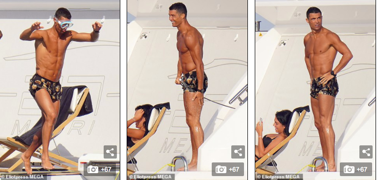 Bạn gái thả dáng 'bốc lửa' bên Cristiano Ronald trên du thuyền 5,5 triệu USD ảnh 6