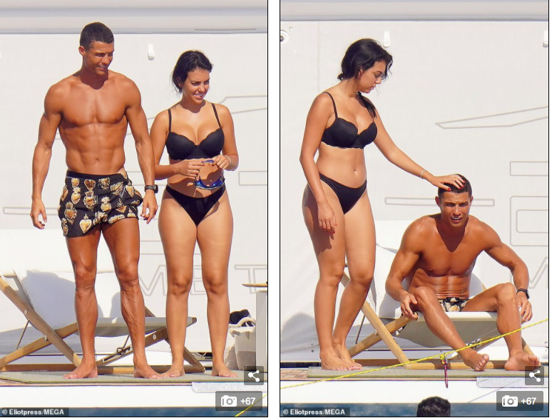 Bạn gái thả dáng 'bốc lửa' bên Cristiano Ronald trên du thuyền 5,5 triệu USD ảnh 5